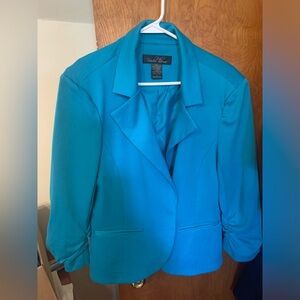 Ladies Blazer in Teal